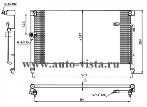   Mazda 626 GE91-94 Diler O.E. GA5R61480A/B (Termal)