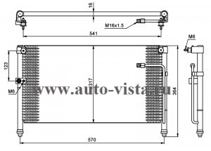   Mazda 626 GE, Xedos 6R134 93- O.E. GC3R61480 (Termal)