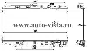   Honda Civic EC, ED, EE, A.T 86-91 (Termal)