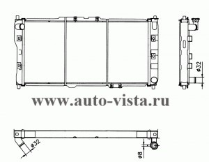   Mazda 323 BA 94-  OE BPH515200, BPH515200A, BPL715200 (Termal)