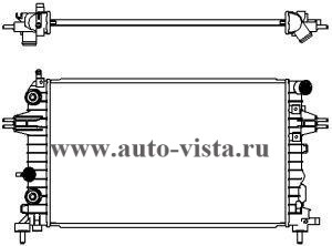    Opel Astra H 1.4/1.8 /  2002 OEM 1300265 (Sakura)