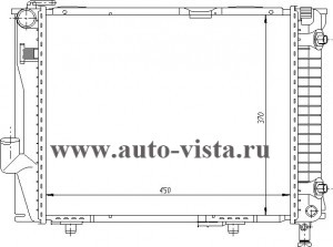   Mercedes W124 M103/104 M/A- O.E.1245001503 (Termal)