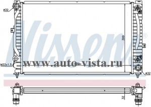    (Nissens) AUDI A 6 (97-), 2.4/2.8 \\ A 6 (01-), 2.4 \\ A 4 (94-), 2.4-2.8; SKODA Superb (02-)/VW Passat (00-), 2.5/2.8, A +/-