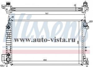    (Nissens) OPEL Vectra C (02-)/Signum (03-), 2.0-3.2 ; SAAB 9-3 (02-), 1.8-2.2 ; CADILLAC BLS (04-), A +/-; CHEVROLET Malibu (02-), 2.2-3.9 ; FIAT CROMA (05-), 1.8/2.2, A +/-