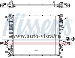   VOLVO XC 90 (02-), 2.5/3.2/T6/V8/D5, M/A +/- (Nissens)