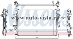   (Nissens) VOLVO S80 (06-)/V70 (06-)/XC 60 (08-)/XC 70 (06-)