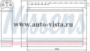   () (NISSENS) BMW 3 E36 (90-) 316-328, M/A +