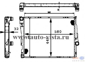    (BEHR) BMW 3 E46 (98-), M/A +/-; BMW Z4 (03-), A +