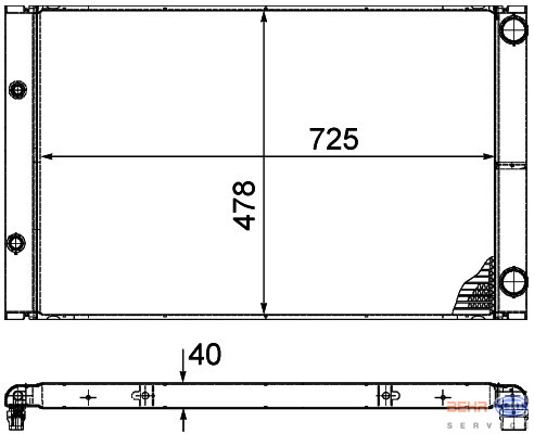    (Behr) AUDI A 8/S 8 (03-), 3.7/4.2, M/A +/-