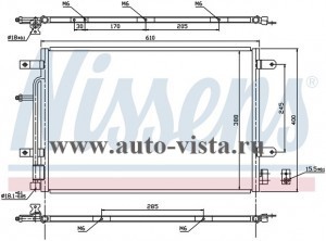    (Nissens) AUDI A 4 (00-), 1.6-4.2, M/A +