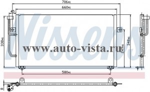   VOLVO S40/V40 (95-) 1.6-2.0, M/A +/-; MITSUBISHI Carisma (95-)/Space Star (98-) 1.9, M +/- MR146691/30818183 (Nissens)