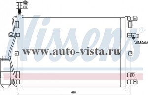   Volvo XC90 2.5/D5/T6/V8 02- (Nissens)