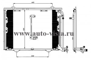   Mercedes W 202 / W 208 O.E.2028300870 (Termal)