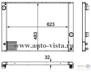   BMW E60/61/63/64 05- A + A/C BEHR