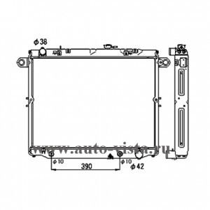    Toyota Land Cruiser 100 4,7 / 1997-2008 OEM 1640050210 (Sakura)