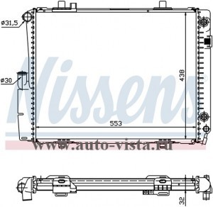   Mercedes W201 E 2.6-C32 AMG  O.E 201 500 64 03 (Termal)