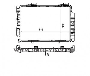   Mercedes W202 M112 M/A+  O.E. 2025004103 (Termal)