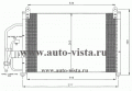 Радиатор кондиционера Daewoo LANOS 05
