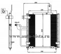 Радиатор кондиционера Mazda DEMIO 10/99-1/00 Factory O.E. D20161480B (TErmal)
