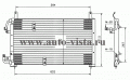 Радиатор кондиционера Daewoo Nexia О.Е. 96164823, AVA DW5006