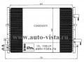 Радиатор кондиционера Ford Mondeo 2003 OE 1222758