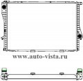 Радиатор охлаждения двигателя BMW 525/528/530/540 1999-02 м/т OEM 17111436060 (Sakura)