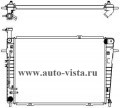 Радиатор охлаждения двигателя Hyundai Tucson 2.0 с 2004 а/т OEM 253102E400 (Sakura)