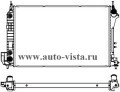 Радиатор охлаждения двигателя Opel Vectra C 2.2 а/т 2001-08 OEM 24418344 (Sakura)