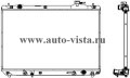 Радиатор охлаждения двигателя Toyota HighLander 2,4 а/т 2001-04 OEM 1640028260 ; 253102D010 (Sakura)