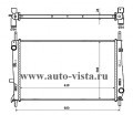 Радиатор охлаждения Ford Mondeo M O.E.93BB8005ED (Termal)
