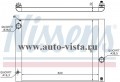 Радиатор охлаждения двигателя (NISSENS) BMW 5 E60|E61 (02-)/6 E63|E64 (04-), M/A +