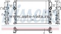 Радиатор охлаждения Mercedes W211 E240-350 2002- (Nissens)