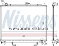Радиатор охлаждения двигателя MITSUBISHI PAJERO 3.2 D 00- MR 404689/MR 968285 (Nissens)