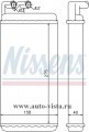 Радиатор отопителя (печки) (Nissens) AUDI A 6 (94-), 1.8-4.2 \\ 100 (76-), 1.6-2.1 \\ 100 (82-), 1.8-2.5 \\ 100 (90-), 1.6-4.2, M/A +/-