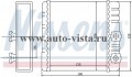 Радиатор отопителя (печки) (NISSENS) BMW 3 E46 (98-) 318-330, M/A +; \\ M3 M +; BMW 3 E46 COMPACT (01-) 316-325 M/A +; BMW X3 E 83 (04-) 1.8-3.0 M/A +/-