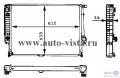 Радиатор охлаждения двигателя (BEHR) BMW 7 E32 (86-)/5 E34 (88-), A +/-
