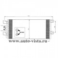 Радиатор кондиционера VW Transporter Т4 9103