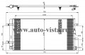 Радиатор кондиционера AUDI A4/ A5/ S5/ Q5 2008- (8T)
