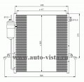 Радиатор кондиционера Mitsubishi L-200 2006- (Termal)