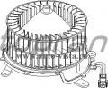 Моторчик печки (отопителя) Mercedes W220 О.Е. 2208203142 (Hans Pries)