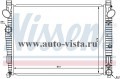 Радиатор охлаждения Mercedes W220 4,3/5,0 M113 M/A+ O.E.2205000103 (Nissens)