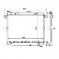    Toyota Land Cruiser 105 4,2/4,5 / 1997-2008 OEM 1640066130 (Sakura)